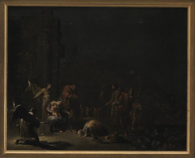 Die Anbetung der Heiligen Drei Könige von Leonard Bramer