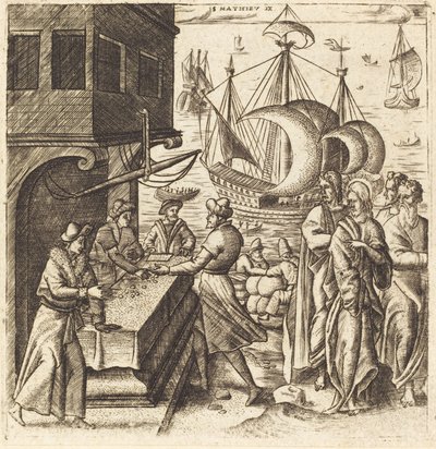 Die Berufung des Matthäus von Leonard Gaultier