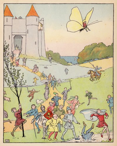 Illustration für Däumling von Leonard Leslie Brooke