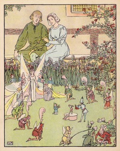 Illustration für Tom Thumb von Leonard Leslie Brooke