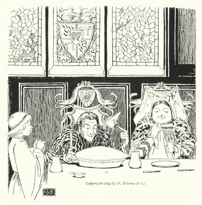 Jack Sprat konnte kein Fett essen, seine Frau konnte kein Mageres essen von Leonard Leslie Brooke