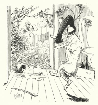 Alte Mutter Hubbard von Leonard Leslie Brooke