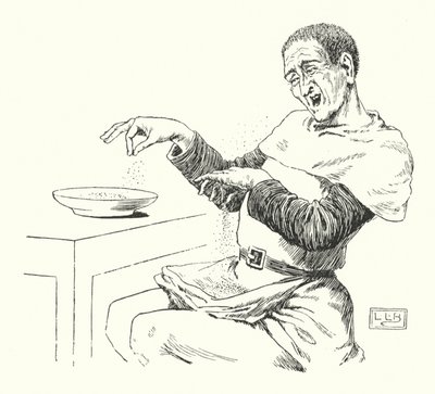 Peter Piper pflückte eine Menge eingelegter Pfeffer von Leonard Leslie Brooke