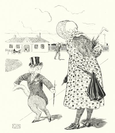Kätzchen, Kätzchen, wo warst du? von Leonard Leslie Brooke