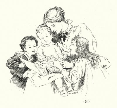 Dies ist das Haus, das Jack gebaut hat (Gravur) von Leonard Leslie Brooke