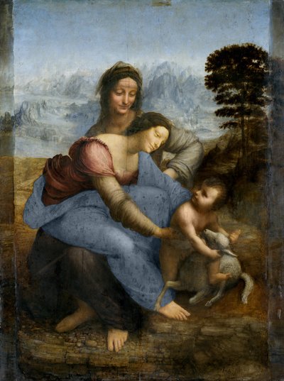 1art1 Leonardo Da Vinci Poster – Vitruvianischer Mensch, Gerahmt 40x30 Cm Mit Passepartout, Schwarzer Rahmen