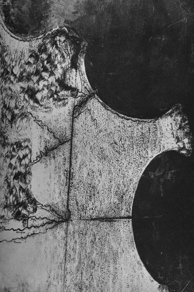Vogelperspektive der Küste Italiens, nördlich von Terracina, ca. 1480, 1945 von Leonardo da Vinci