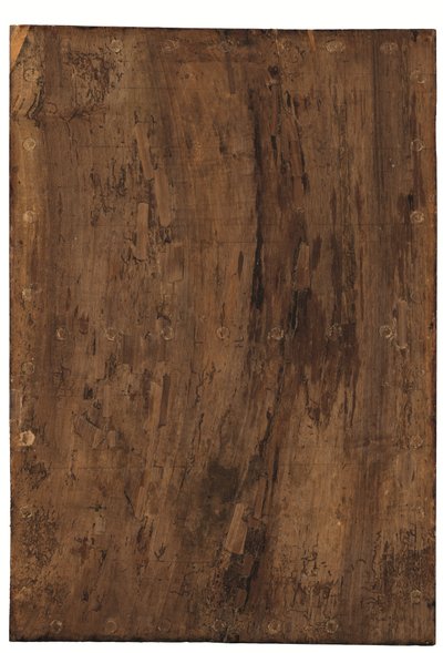 Rückseite von Salvator Mundi, ca. 1500 (Tafel) von Leonardo da Vinci