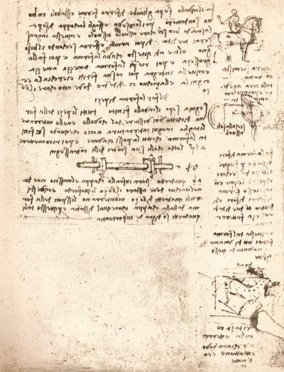 Studie für das Sforza-Denkmal, um 1482-1499, 1883 von Leonardo da Vinci