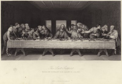Das letzte Abendmahl von Leonardo da Vinci