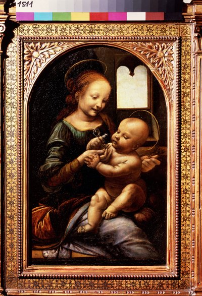 Madonna mit Blume von Leonardo da Vinci