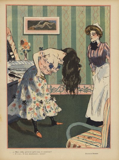 Illustration für Le Rire von Leonce Burret