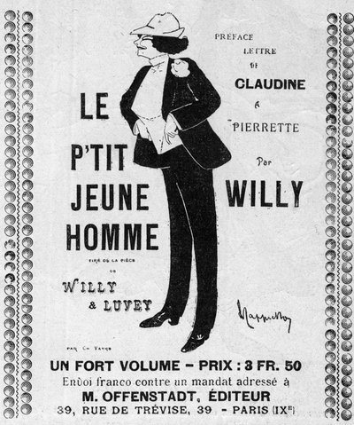 FLEECE EMILIE MARIE BOUCHU in „Le Petite Jeune Homme“ von Leonetto Cappiello
