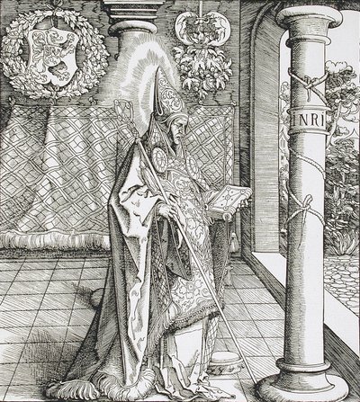 Heilige Pharahildis von Leonhard Beck