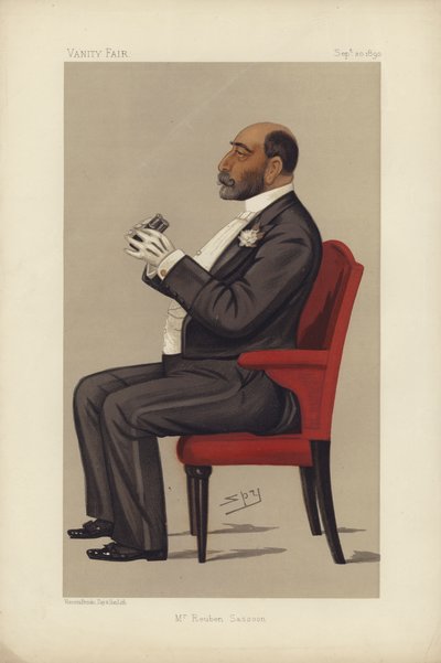 Mr. Reuben Sassoon von Leslie Matthew Ward
