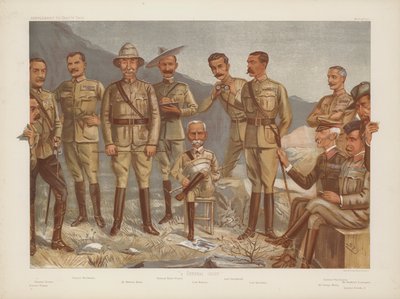 Eine allgemeine Gruppe, Burenkrieg von Leslie Matthew Ward