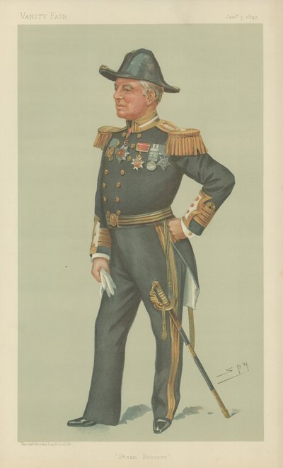 Kapitän Lord Charles Beresford von Leslie Matthew Ward