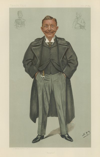 Oberst Sir Rudolf Carl von Slatin von Leslie Matthew Ward