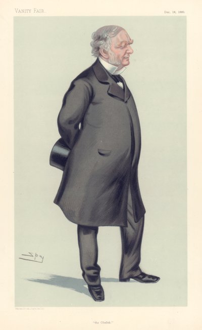 Erasmus Wilson, englischer Chirurg und Altertumsforscher, 1880 von Leslie Matthew Ward