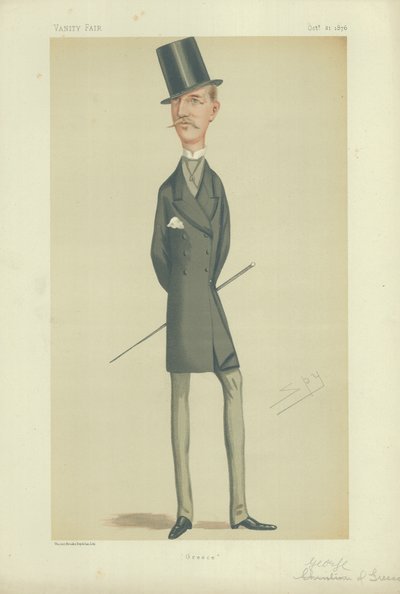 HM George, König von Griechenland von Leslie Matthew Ward