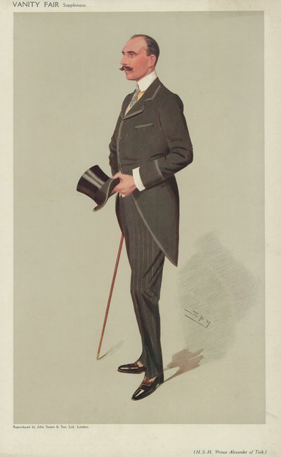 HSH Der Herzog von Teck von Leslie Matthew Ward
