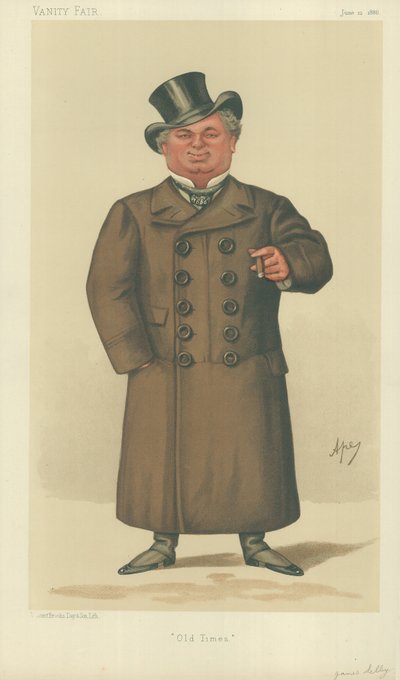 James Selby, Old Times, 12. Juni 1886, Vanity Fair Karikatur von Leslie Matthew Ward