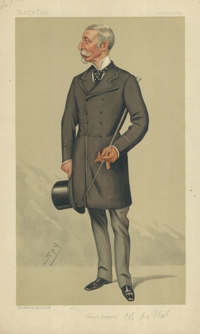 Generalmajor Charles Taylor Du Plat von Leslie Matthew Ward