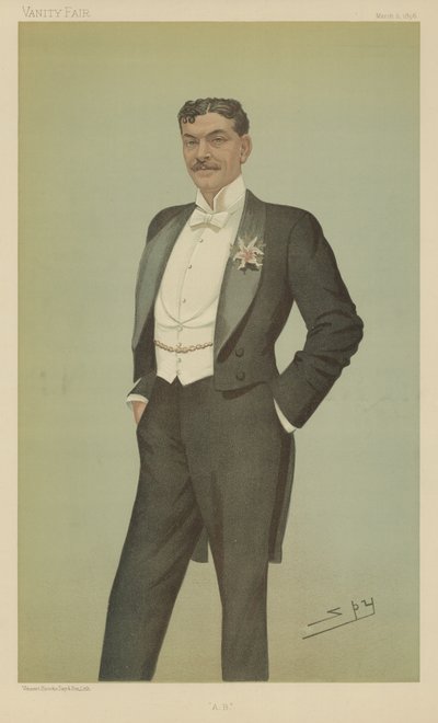 Herr Arthur Bourchier von Leslie Matthew Ward