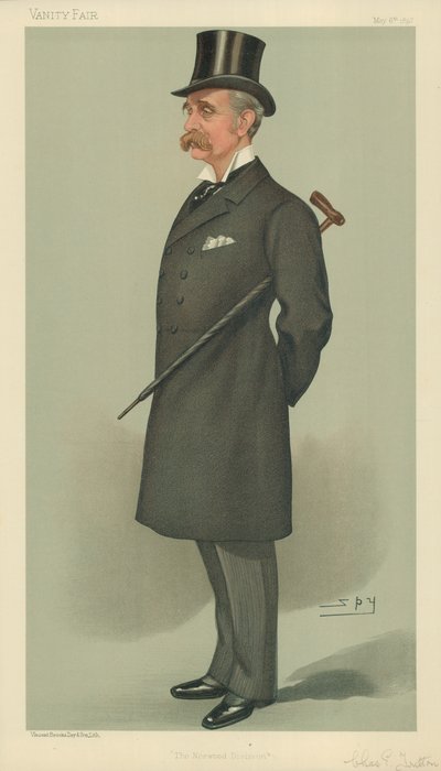 Mr. Charles Ernest Tritton, Die Norwood Division, 6. Mai 1897, Vanity Fair Karikatur von Leslie Matthew Ward
