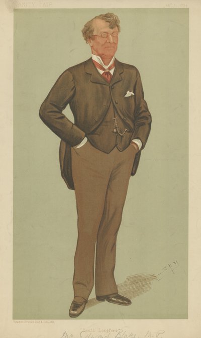Herr Edward Blake von Leslie Matthew Ward