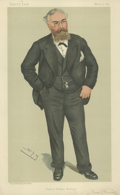 Herr Frederick York Powell von Leslie Matthew Ward