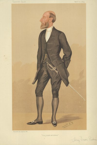 Herr Henry David Erskine von Leslie Matthew Ward