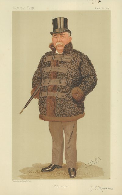 Herr John Cumming Macdona von Leslie Matthew Ward