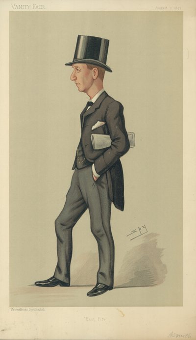 Mr. Right Hon Herbert Henry Asquith von Leslie Matthew Ward