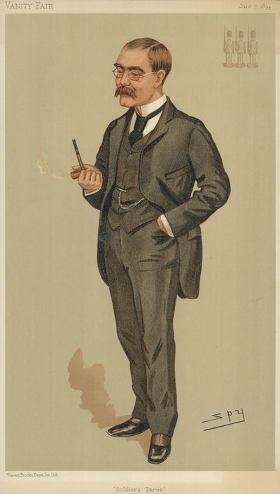 Herr Rudyard Kipling von Leslie Matthew Ward