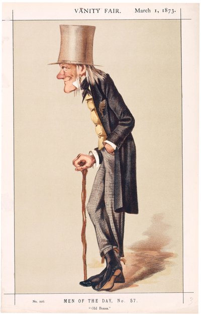 Professor Sir Richard Owen, FRS, KCB, Naturforscher, 1873 von Leslie Matthew Ward