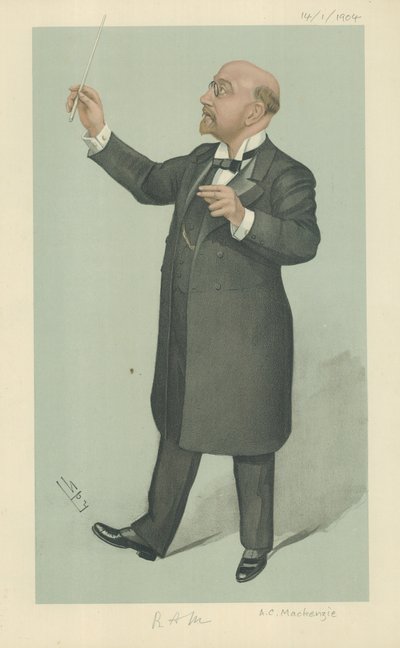Sir Alexander Campbell Mackenzie von Leslie Matthew Ward