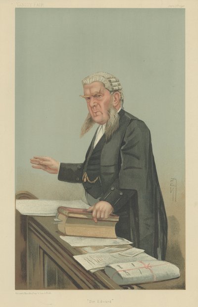 Sir Edward George Clarke von Leslie Matthew Ward