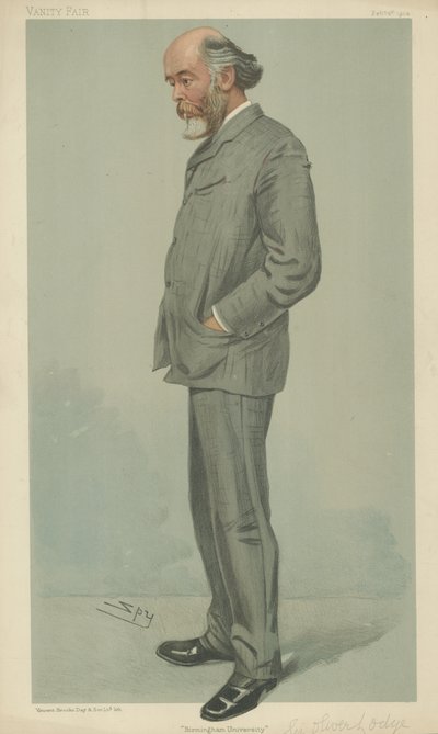 Sir Oliver Joseph Lodge von Leslie Matthew Ward