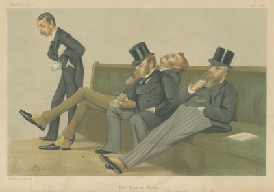 Spencer-Churchill, Balfour, Drummond-Wolff und Gorst von Leslie Matthew Ward