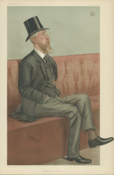 Der Herzog von Devonshire von Leslie Matthew Ward