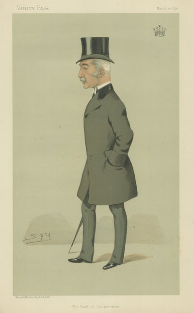 Der Earl von Camperdown von Leslie Matthew Ward