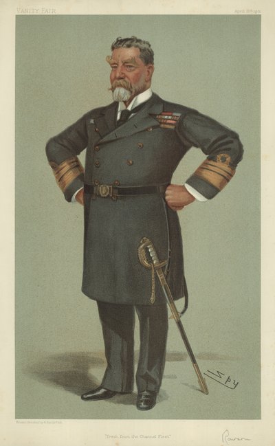 Vizeadmiral Sir Henry Holdsworth Rawson von Leslie Matthew Ward