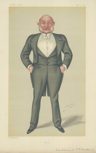 Vizeadmiral Sir Reginald John Macdonald von Leslie Matthew Ward