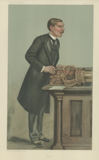William St John Broderick, Kriegsminister von Leslie Matthew Ward