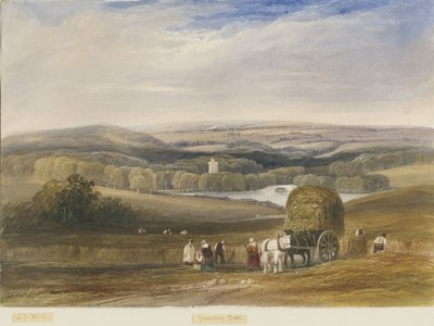 Greenway Bank: Aquarell, undatiert [ca. 1830-1840] von Lewis John Wood