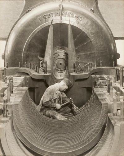 Herz der Turbine von Lewis W. Hine