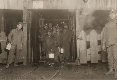 Am Ende des Tages, Pennsylvania von Lewis Wickes Hine