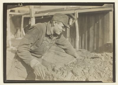 Bremser auf Kohlenzug, Pennsylvania von Lewis Wickes Hine
