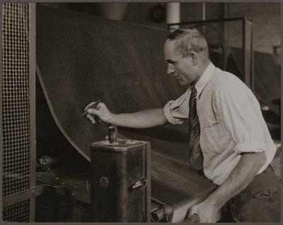 Stoffinspektion von Lewis Wickes Hine